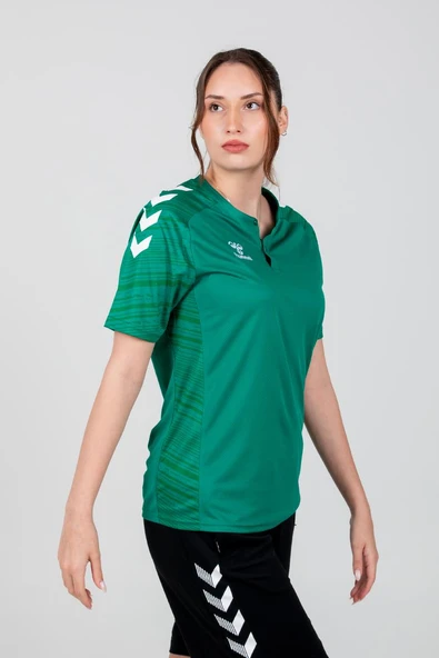 Hummel Line Kamp Tişört Yeşil - Resim 5
