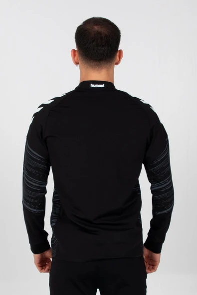 Hummel Line Kamp Eşofman Üstü Siyah - Resim 7