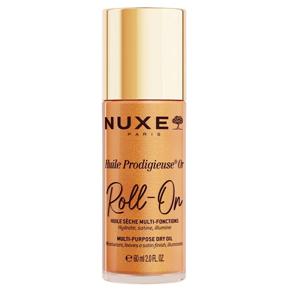 Nuxe Huile Prodigieuse OR Roll-on Çok Amaçlı Simli Kuru Yağ 60 ml ürün görseli 1