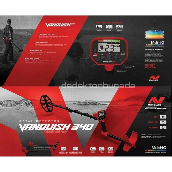 Vanquish 340 Dedektör - Resim 9
