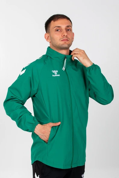 Hummel Line Yağmurluk Yeşil - Resim 4