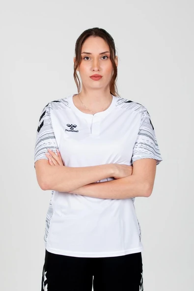 Hummel Line Kamp Tişört Beyaz - Resim 2