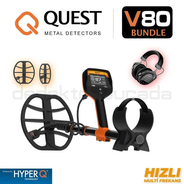 Quest V80 Bundle Dedektör ürün görseli 1