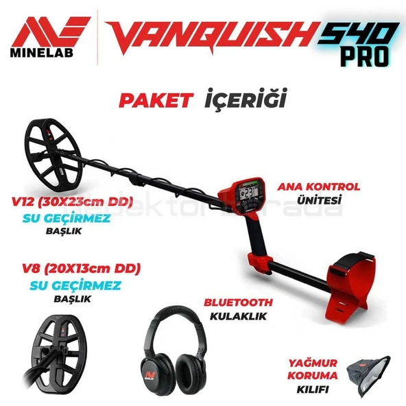 Vanquish 540 Dedektör Pro Paket - Resim 2