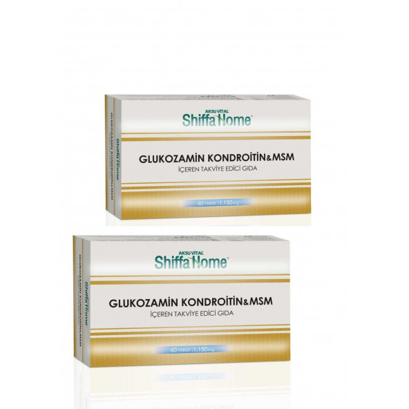 Shiffa home Glucosamine MSM 90 Tablet ürün görseli 1