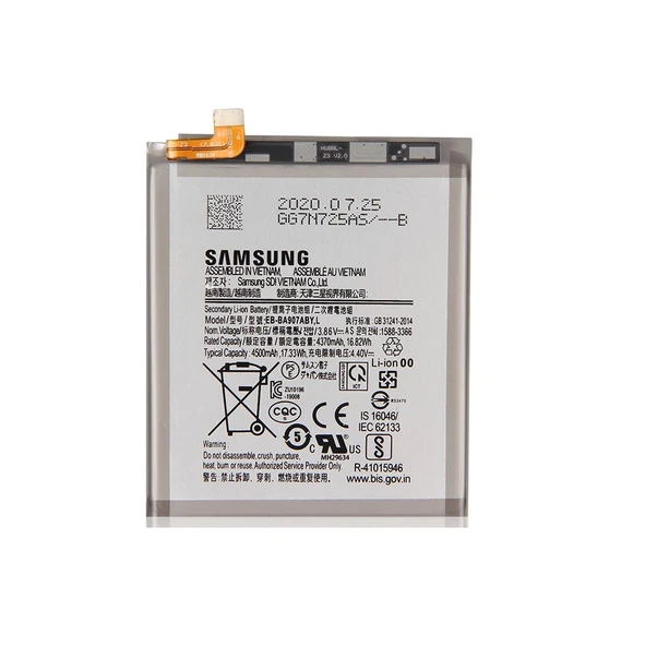 Samsung S10 Lite % 100 Servis Ürünü Batarya Pil ürün görseli 1