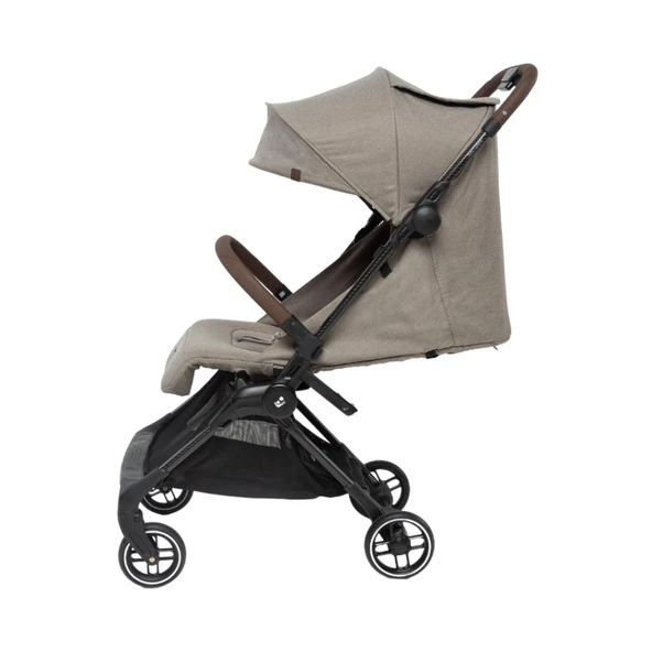 Maxi-Cosi Oslo Carbon 5,6 Kg Ultra Hafif Premium Kabin Boy Bebek Arabası Twillic Truffle ürün görseli 1