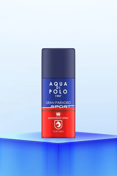 Aqua Di Polo 1987 Gran Paradiso Sport 150 ml Erkek Deodorant Spreyi ürün görseli 1