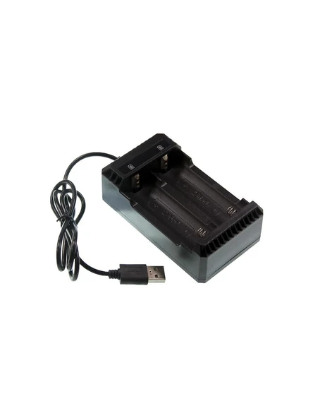 Li-Ion USB 18650/22650/26650 3.7V Pil Şarj Aleti 2'li ürün görseli 1