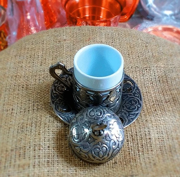 Bakır Kahve Fincanı - Adet 1 ürün görseli 1