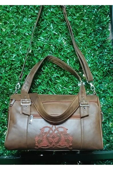 Durush Collection Gerçek Deri Seyahat ve Spor çantası ürün görseli 1