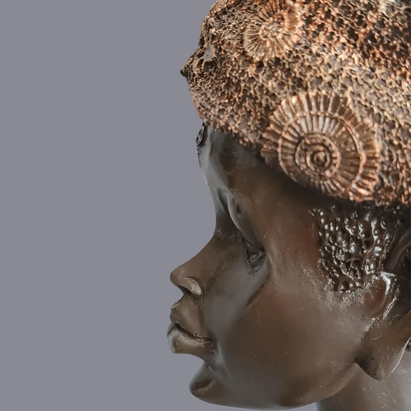 Tamy Bronz Dekoratif Biblo - Resim 4