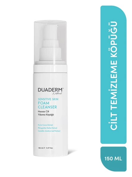 DUADERM HASSAS CİLT YIKAMA KÖPÜĞÜ 150 ML ürün görseli 1