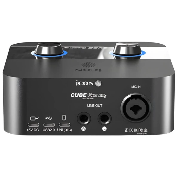 ICON Pro Audio Cube 2 Nano S USB-C Ses Kartı - Resim 2