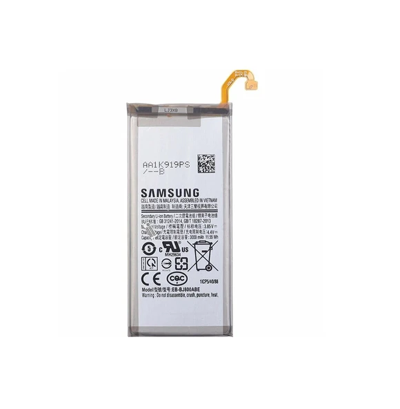Samsung A6 A600 % 100 Servis Ürünü Batarya Pil ürün görseli 1
