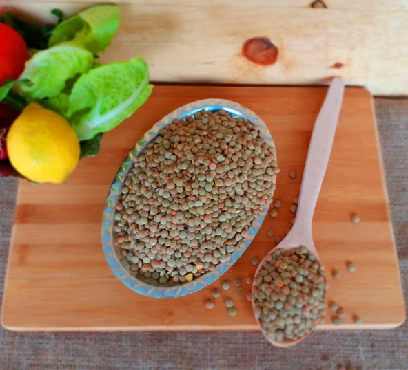 Yeşil Mercimek- 1 kg - Resim 2