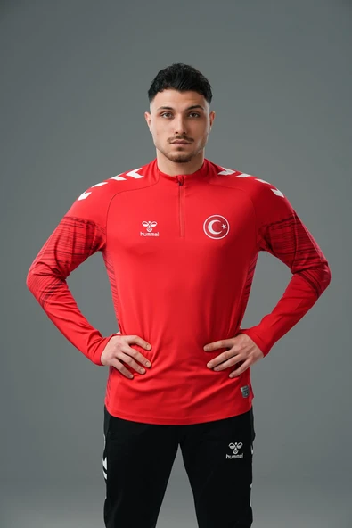 Hummel Milli Takım Line Antrenman Eşofman Üstü Kırmızı ürün görseli 1