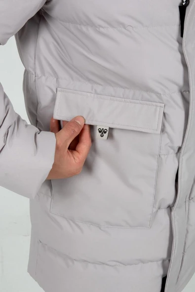 Hummel Line Mont Anorak Bej - Resim 5