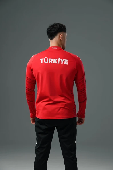 PTTAVM: Hummel Milli Takım Line Antrenman Eşofman Üstü Kırmızı