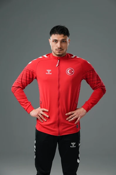 Hummel Milli Takım Line Kamp Eşofman Üstü Kırmızı ürün görseli 1
