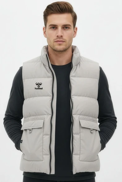 Hummel Line Şişme Yelek Bej ürün görseli 1