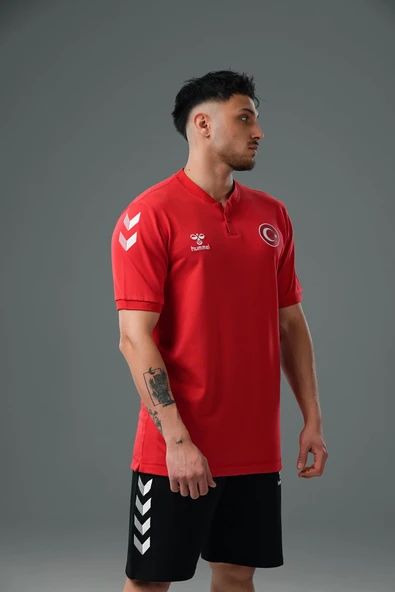 PTTAVM: Hummel Armin Milli Takım Bebe Yaka Tişört Kırmızı