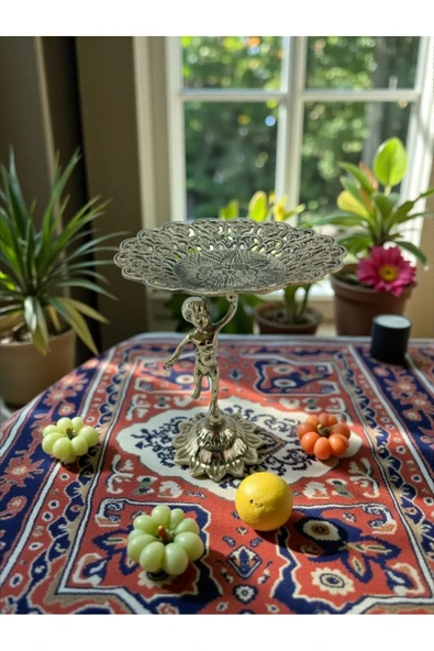 El Yapımı Pirinç Dekoratif Sunumluk ürün görseli 1