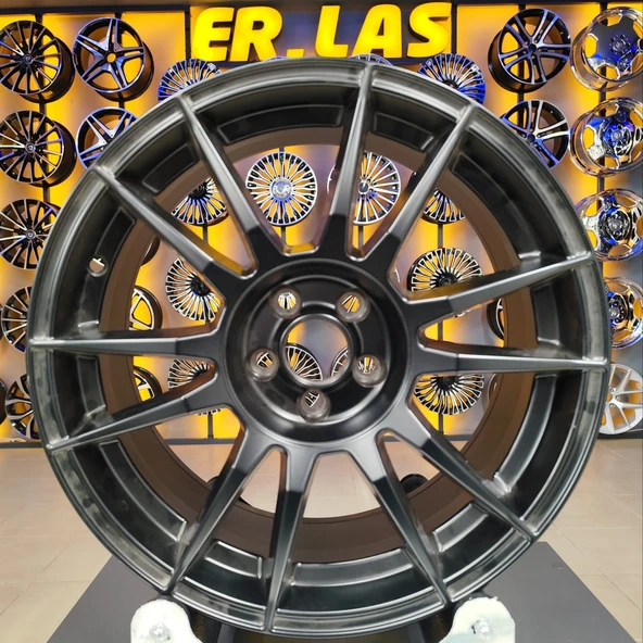 4 Adet ELT-361 7,5*17 5*100 ET35 67,1 MAT BLACK CAPPADOKYA JANT (Takım) ürün görseli 1