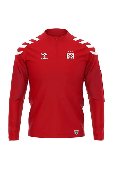 Hummel Line Sivasspor Antrenman Eşofman Üstü Kırmızı ürün görseli 1