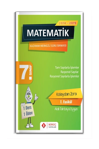 Sonuç 7. Sınıf Matematik Kazanım Merkezli Soru Bankası Seti ürün görseli 1
