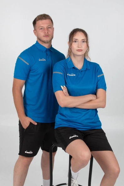 Diadora Alto 25 Kamp Tişört Saks Mavi ürün görseli 1