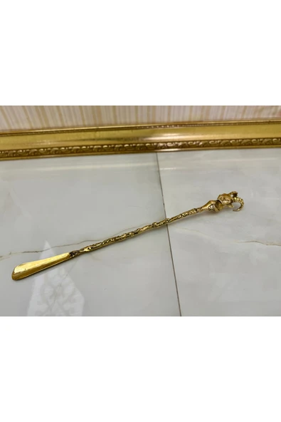 Esterhomedecor Koç Başı Model Pirinç Kerata - Resim 7