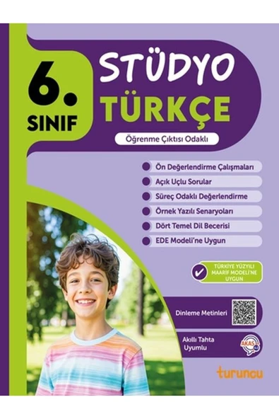 6. Sınıf Türkçe Stüdyo Maarif Modeli Müfredat ürün görseli 1