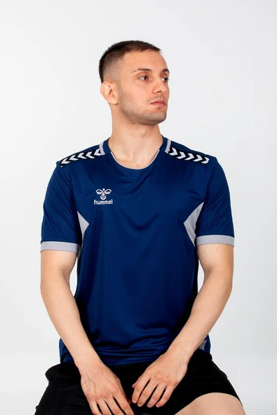 Hummel Otantik Antrenman Tişört Lacivert ürün görseli 1
