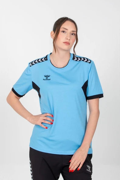 Hummel Otantik Antrenman Tişört Bebe Mavi - Resim 5
