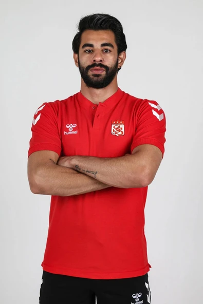 Hummel Armin Pamuklu Bebe Yaka Tişört Kırmızı Sivasspor ürün görseli 1