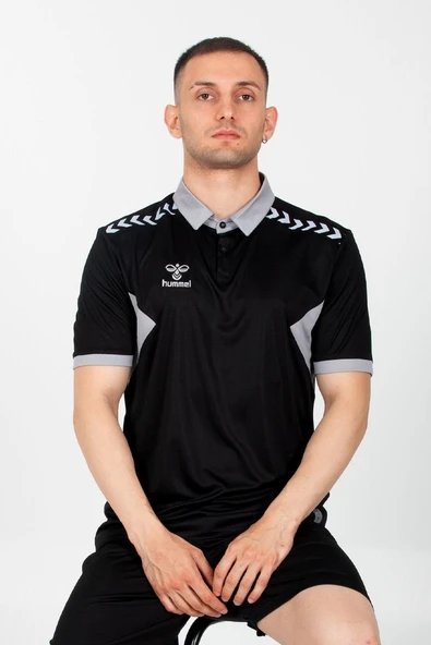 Hummel Otantik Polo Yaka Kamp Tişört Siyah ürün görseli 1
