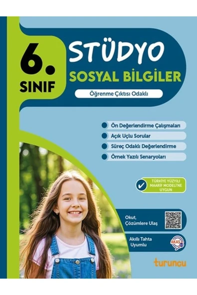 6. Sınıf Sosyal Bilgiler Stüdyo Maarif Modeli Müfredat ürün görseli 1