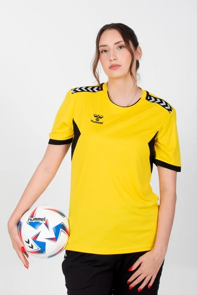 Hummel Otantik Antrenman Tişört Sarı - Resim 2