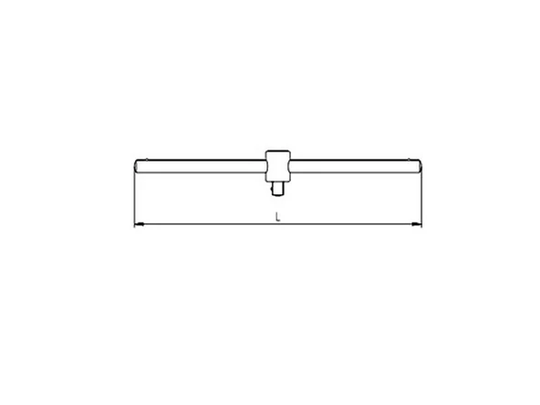 İzeltaş 1/2'' T Kol - Resim 2