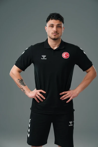 Hummel Armin Milli Takım Kamp Tişört Siyah ürün görseli 1