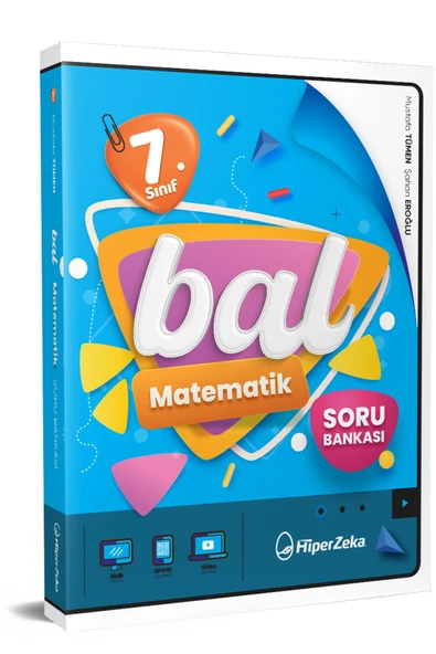 2025 7. Sınıf Bal Matematik Soru Bankası | Mustafa Tümen & Şahan Eroğlu ürün görseli 1
