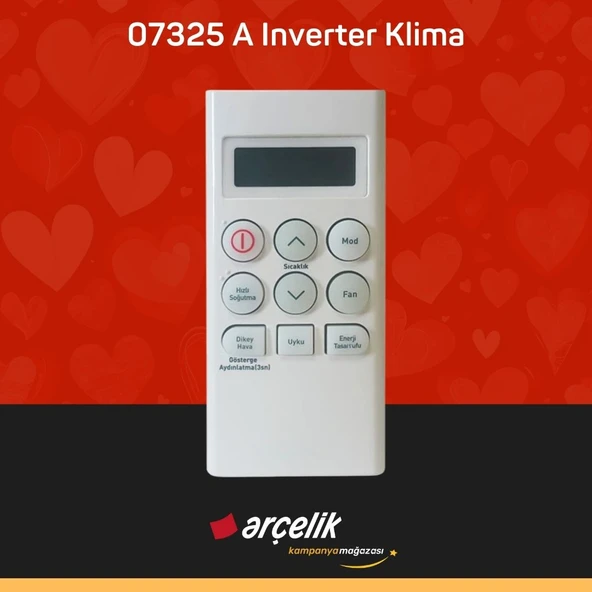ARÇELİK 07325 A Inverter Klima 7.000 Btu/h Split Klima - Resim 4