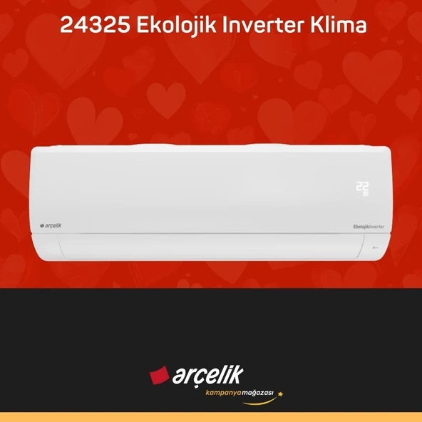 ARÇELİK 24325 Ekolojik Inverter Klima 24.000 Btu/h Split Klima ürün görseli 1