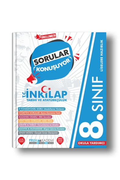 8. Sınıf T.c. Inkılap Tarihi Ve Atatürkçülük Soru Bankası ürün görseli 1