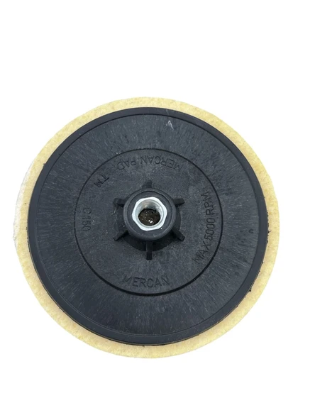 Polisaj Keçe Flex Disk 115 mm Vidalı - Resim 3