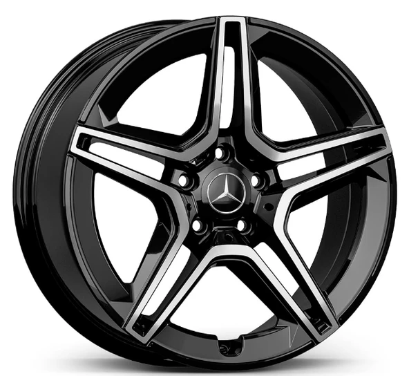 FD-18273 8.0X18 5X112 ET42 66.6 Black Diamond Jant ürün görseli 1