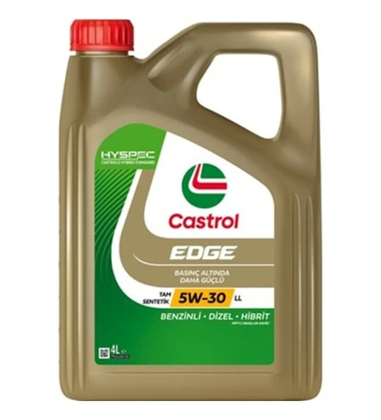 Castrol Edge 5W-30 LL 4 lt Motor Yağı - 2025 ürün görseli 1