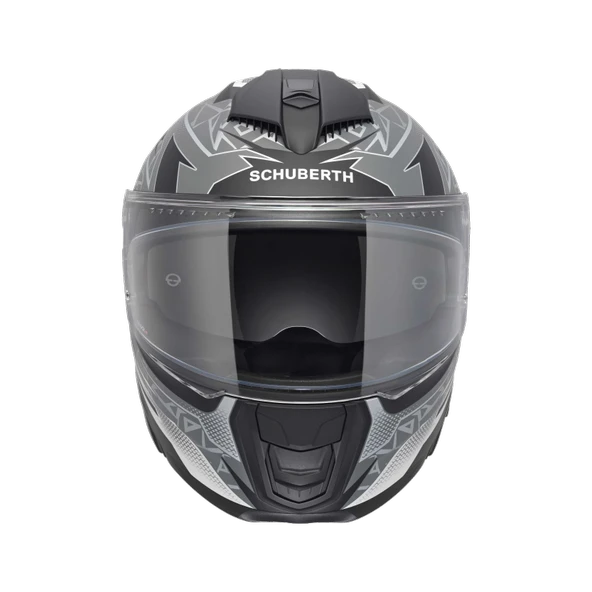 S3 Kapalı Motosiklet Kaskı Thunder Grey - Resim 3