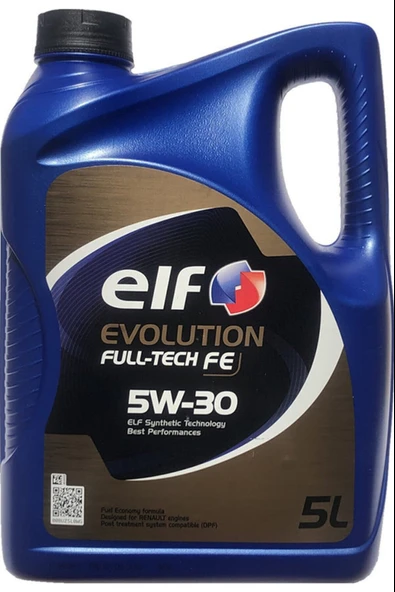 Elf Evolution Full-Tech FE 5W-30 5 lt Motor Yağı ürün görseli 1